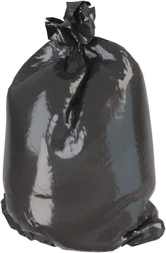 Main image of MINT-X MX3858STB Trash Bag, 60 gal., LLDPE, Black, PK100
