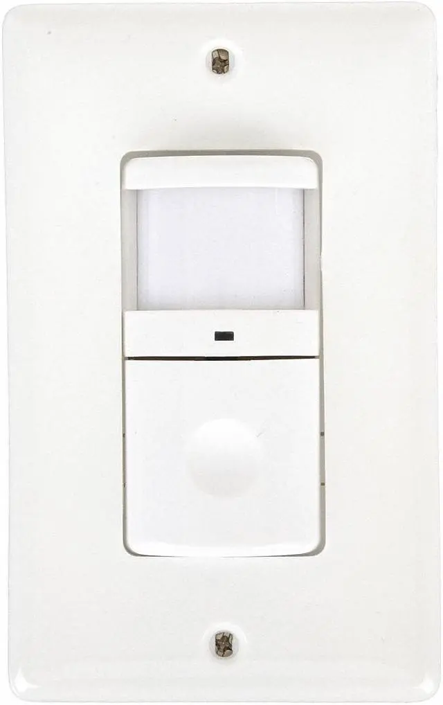 Main image of HUBBELL WIRING DEVICE-KELLEMS WS1000NW Occupancy Sensor,PIR,1200 sq ft,White