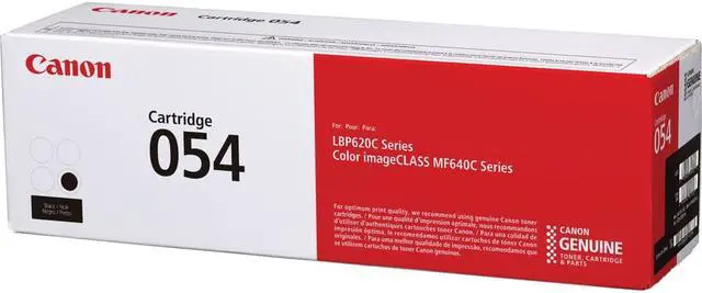 Alt view image 4 of 20 - Canon 054 Black Toner Cartridge (3024C001)