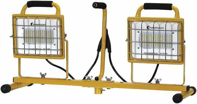 Alt view image 2 of 2 - SOUTHWIRE 111000 PROBUILT 10,000 Lumens, LED Yellow Temporary Job Site Light