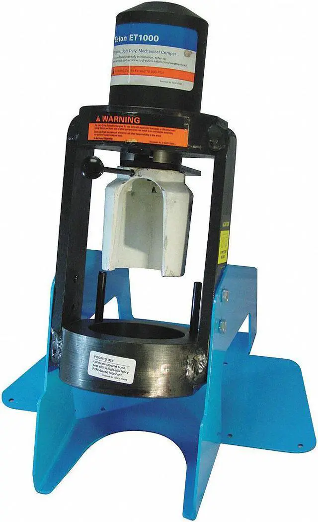 Main image of EATON AEROQUIP ET1000-001 Hyd Crimping Machine,1/4 to 1 1/4 In Cap