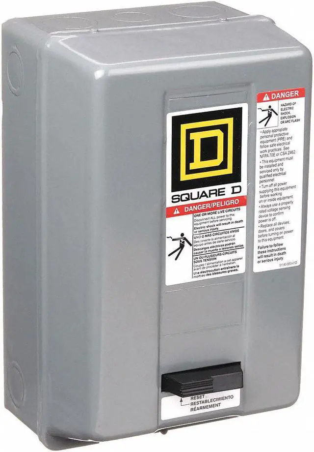 Alt view image 3 of 3 - SQUARE D 8536SBG2V02H30S Nonreversing NEMA Magnetic Motor Starter, 1 NEMA