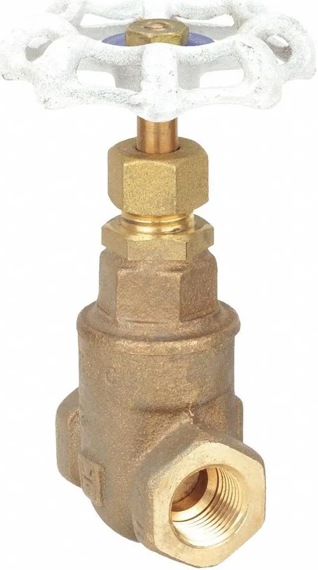 Main image of MILWAUKEE VALVE UP105 2 Gate Valve,2 In.,Bronze,Non-Rising Stem