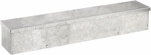 Main image of Wiegmann Wiring Trough Silver Galvanized   RSCG060636GNK
