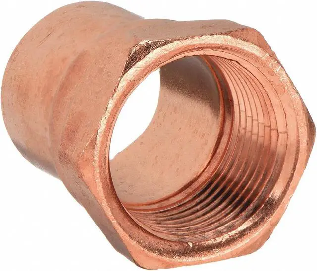 Alt view image 2 of 2 - Nibco Adapter,Wrot Copper,3" Tube,CxFNPT HAWA 603 3