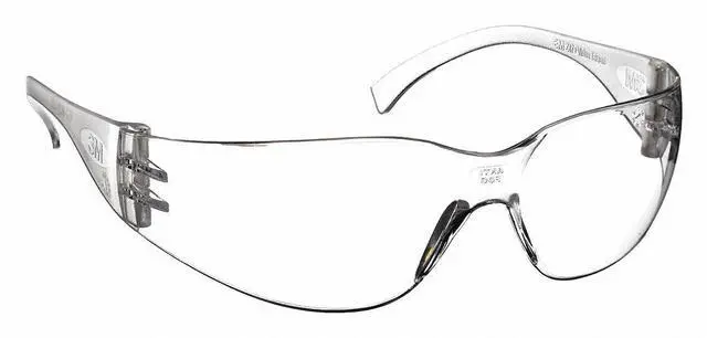 Alt view image 3 of 6 - 3M Virtua Wraparound Protective Safety Glasses - Clear Plastic Frame - Clear Polycarbonate Lens - Antifog - 100/Carton 11329