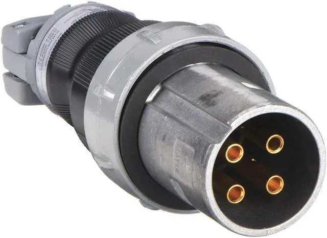 Main image of HUBBELL WIRING DEVICE-KELLEMS HBL560PS1W Pin & Sleeve Plug, 60 A, 600V AC,