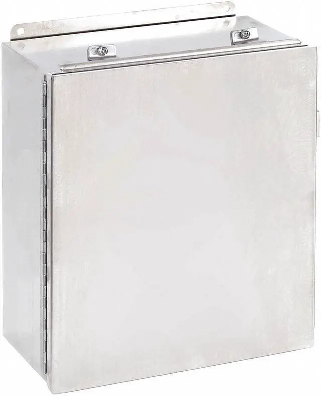 Main image of WIEGMANN BN4161406CHSS Screws and Clamps Electrical Enclosures, 16 in H, 6 in