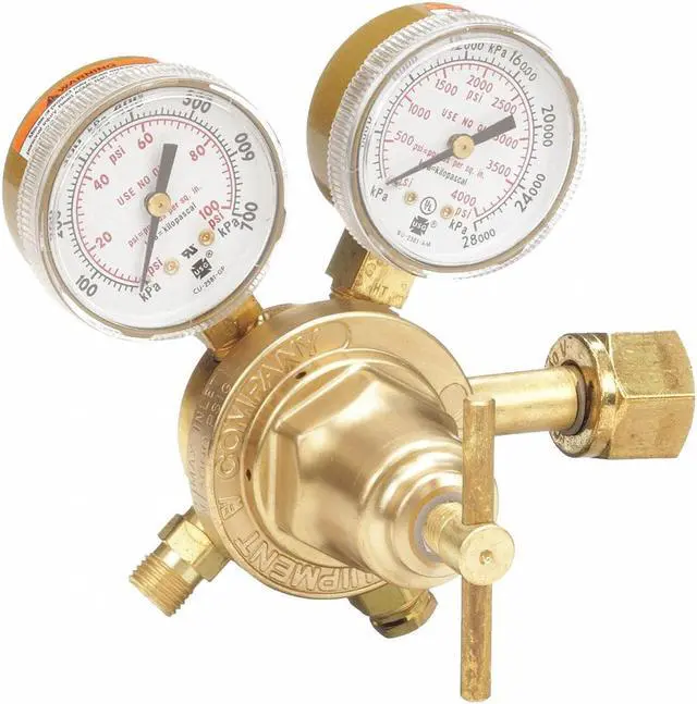 Alt view image 3 of 4 - VICTOR 0781-0027 Gas Regulator, Single Stage, CGA-540, 4 to 80 psi, Use With: