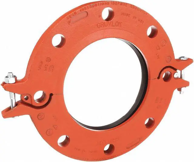 Alt view image 2 of 2 - ZORO SELECT 0390201184 Flange, 6", Iron, 300 psi