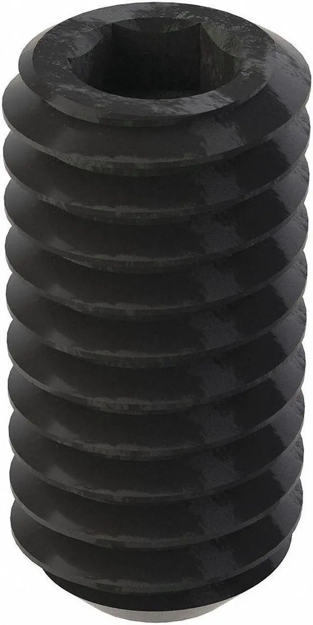 Alt view image 3 of 4 - ZORO SELECT SDSS0310063CP-PK100 Socket Set Screw,Cup,5/16-18x5/8,PK100