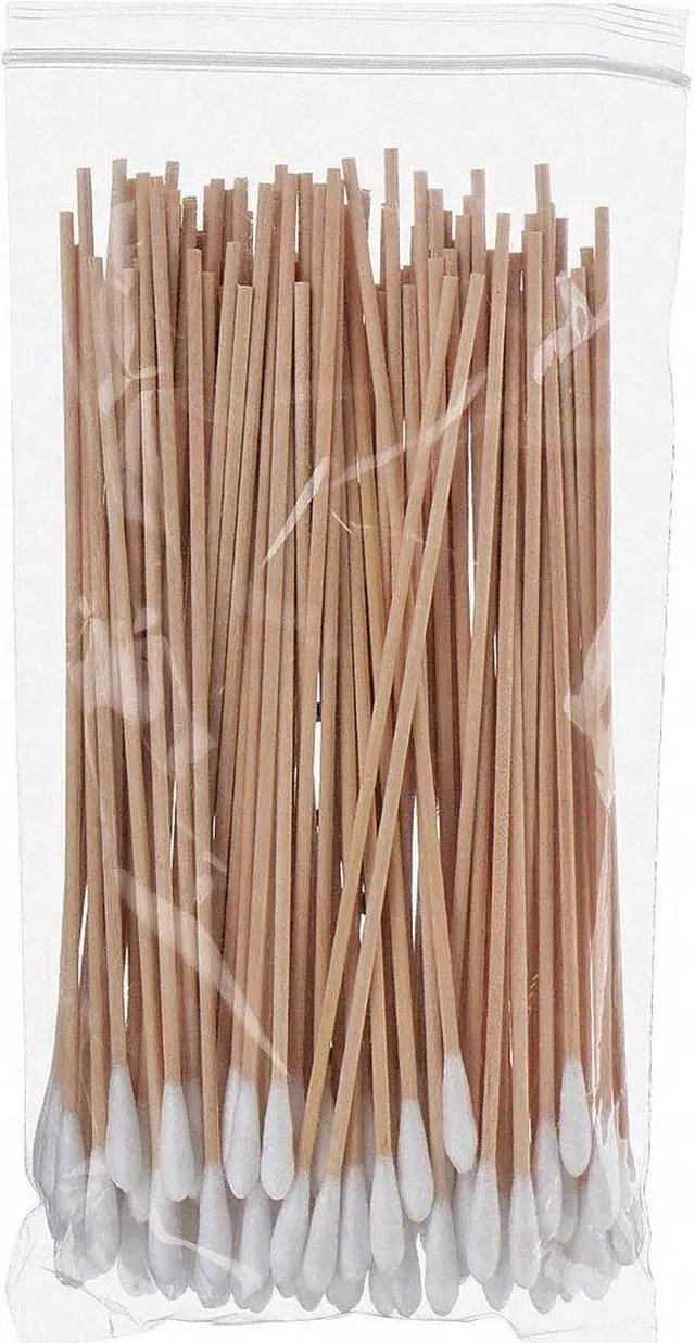Alt view image 2 of 3 - ALLEGRO INDUSTRIES 0205 Cotton Tip Swab, Non-Sterile, 6In., PK1000