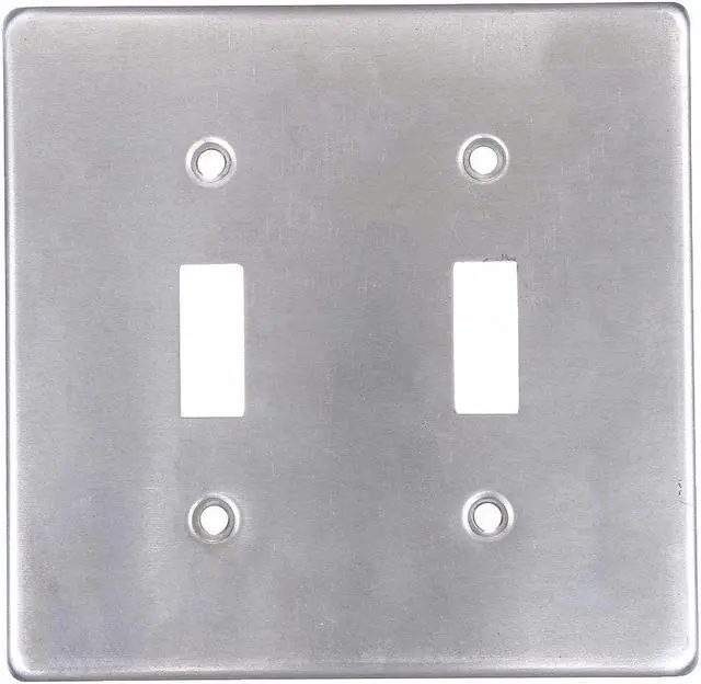 Main image of HUBBELL KILLARK 2FT Weatherproof Cover, Switch Box Type, 2 Gang, Aluminum,