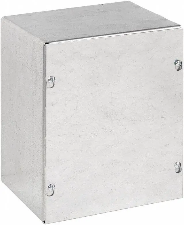 Main image of Wiegmann Enclosure Silver Galvanized  Includes Self Tapping Screws SC101204GNK