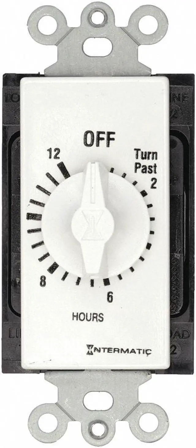 Alt view image 2 of 2 - INTERMATIC FD12HWC Timer,Spring Wound,12 Hr