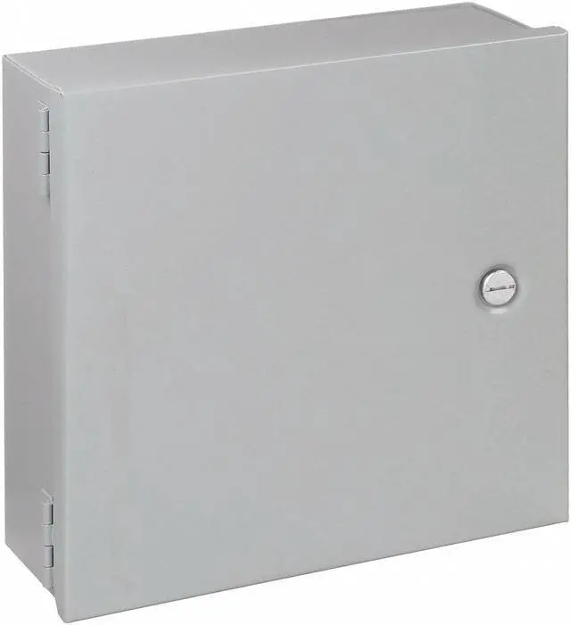 Alt view image 3 of 3 - HOFFMAN A12N124 NEMA 1 12.0 in H x 12.0 in W x 4.0 in D Wall Mount Enclosure