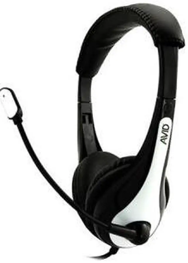Alt view image 3 of 11 - Avid Ae-36 Headset With Noise Cancelling Mic & 3.5Mm Plug White