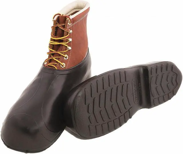Alt view image 2 of 4 - TINGLEY 1300 Overshoes, Ankle Style, Natural Rubber, Cleated Sole, 4 in H,