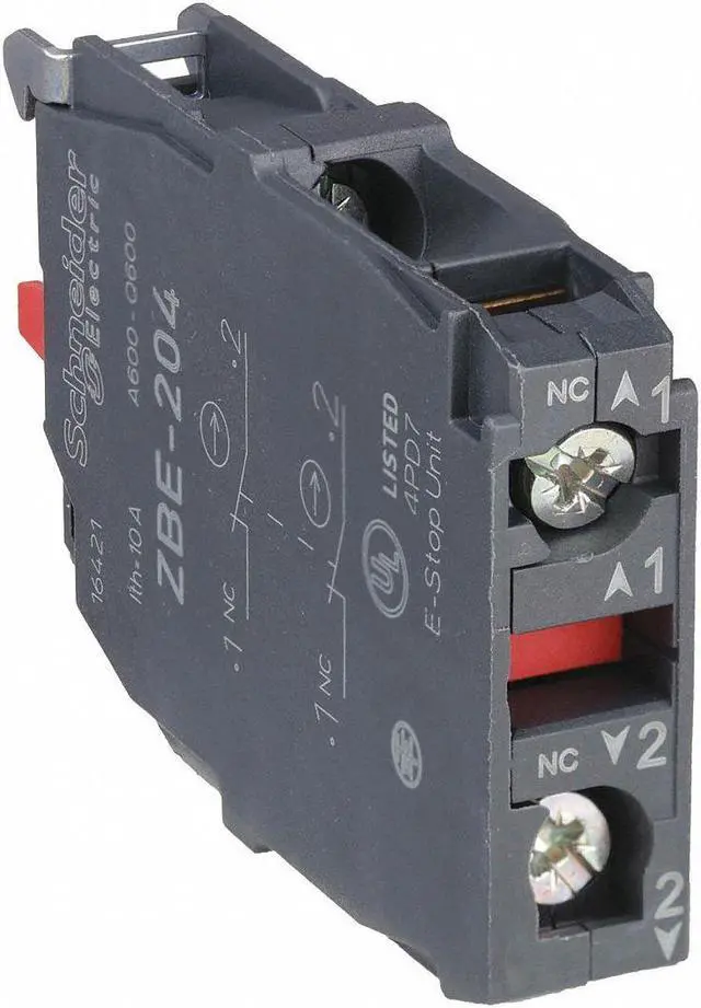Alt view image 2 of 3 - Contact Block, 22 Mm