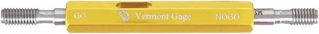 Alt view image 2 of 2 - VERMONT GAGE 302104030 Go/No Go Plug Gage Assy,M2.0-0.40 6H