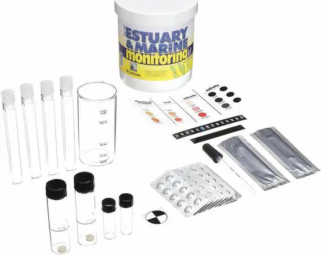 Main image of Lamotte Water Test Ed Kit,pH,Dis O2,Nitrate,etc HAWA 5911