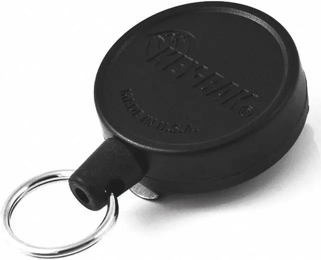 Alt view image 3 of 4 - KEY-BAK #6 Key Reel, Split Ring Type, Black