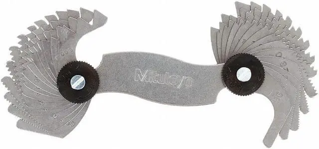 Main image of MITUTOYO 188-152 Screw Pitch Gage,4 to 56/0.5 to 6mm