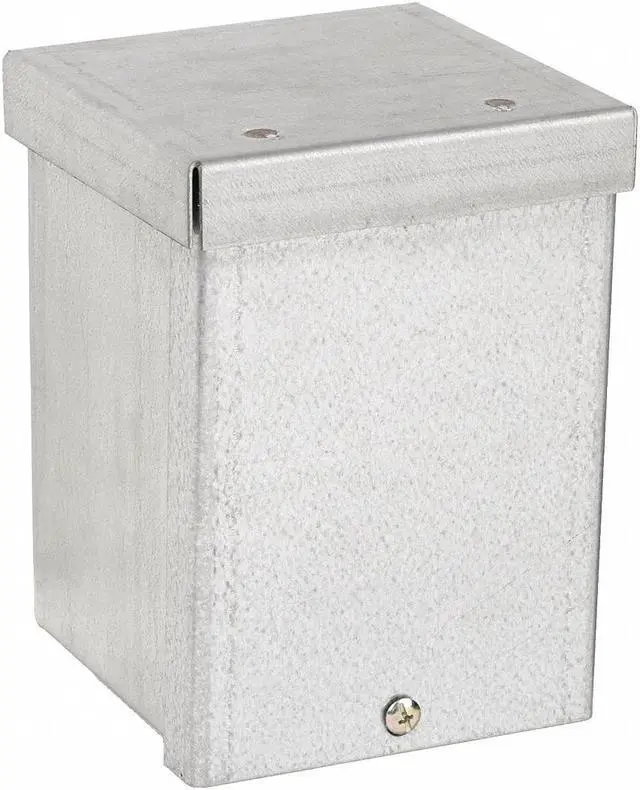 Main image of Wiegmann Enclosure Silver Galvanized  Includes Screws RSC040604G
