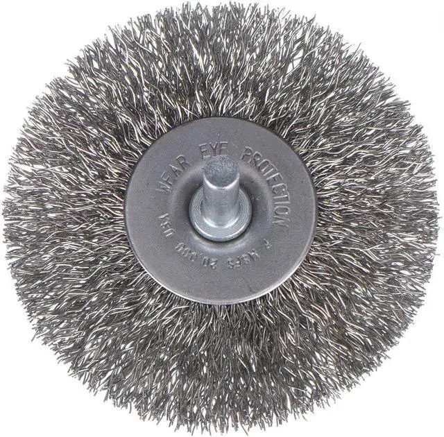 Alt view image 3 of 4 - WEILER 93043 Conflex Wire Brush, 3", 1" W, 0.0118"