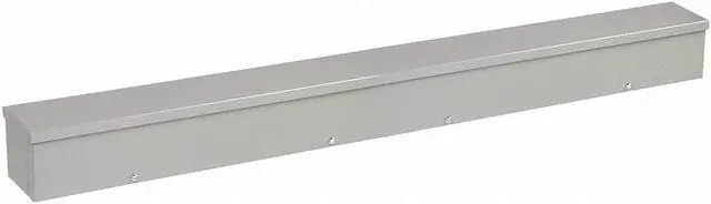 Main image of Wiegmann Wiring Trough Gray ANSI 61 Polyester Powder Includes Screws RSCG040460