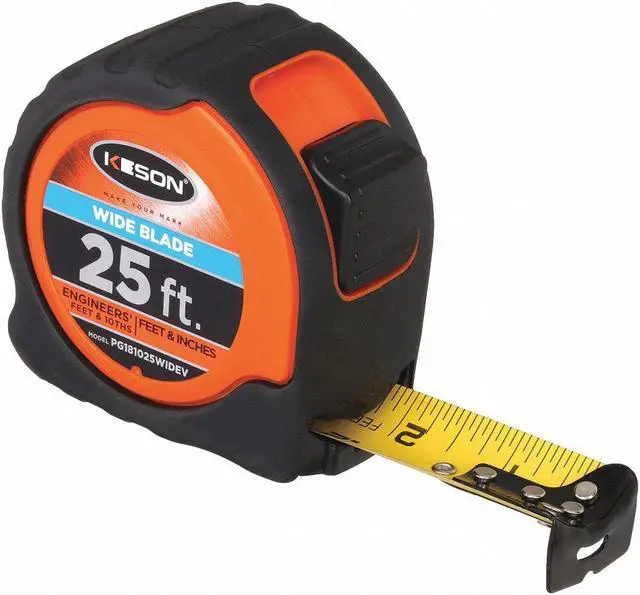 Alt view image 3 of 5 - Steel 25 ft. SAE Tape Measure