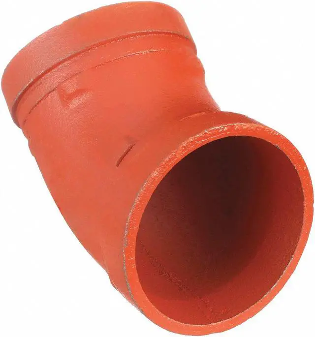 Alt view image 2 of 2 - ZORO SELECT 0390014801 Elbow, 45 Degrees,2-1/2",Iron,1000 psi