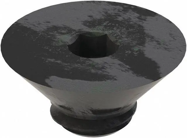 Alt view image 3 of 4 - ZORO SELECT DFSC0310063CP-PK100 5/16"-18 Flat Socket Head Cap Screw, 5/8 in L,