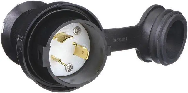Main image of HUBBELL WIRING DEVICE-KELLEMS HBL2321SW Watertight Locking Plug, L6-20P, 20 A,