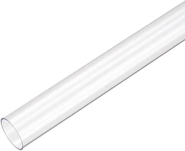 Main image of PVC Rigid Round Tubing,Clear,15mm ID x 16mm OD,0.5M/1.64Ft Length,2pcs