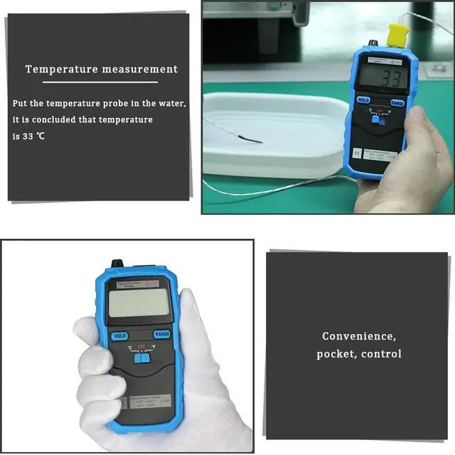 Alt view image 7 of 7 - BSIDE BTM01 LCD Display K-Type Digital Thermocouple Temperature Meter Tester