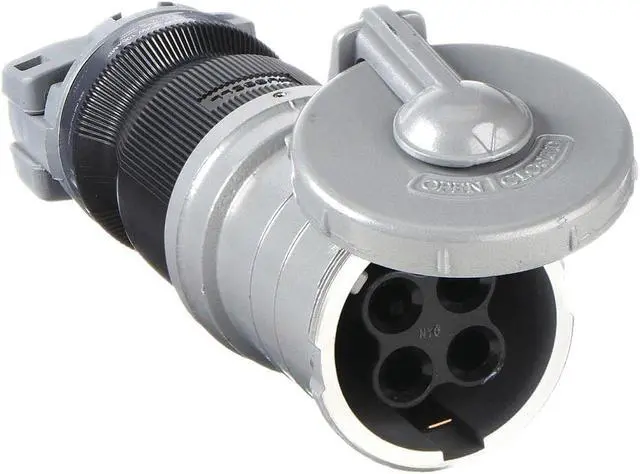 Main image of HUBBELL WIRING DEVICE-KELLEMS HBL4100CS2W Pin and Sleeve Connector,100A,600VAC