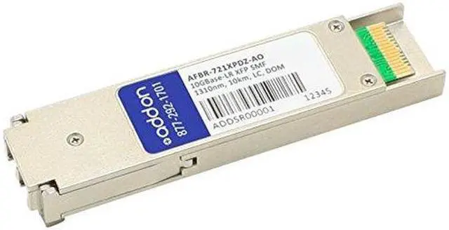 Alt view image 5 of 6 - Addon Avago Afbr-721Xpdz Compatible Taa Compliant 10Gbase-Lr Xfp Transceiver (Smf 1310Nm 10Km Lc Dom)