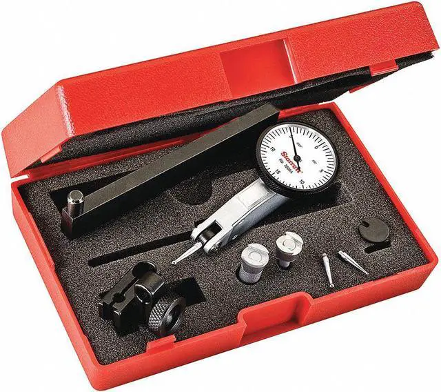 Main image of STARRETT 3809AC Dial Test Indicator Set,1-1/4",White