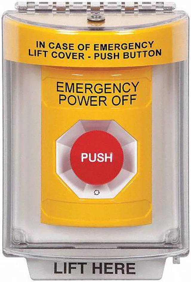 Main image of SAFETY TECHNOLOGY INTERNATIONAL SS2231PO-EN Emergency Power Off Push