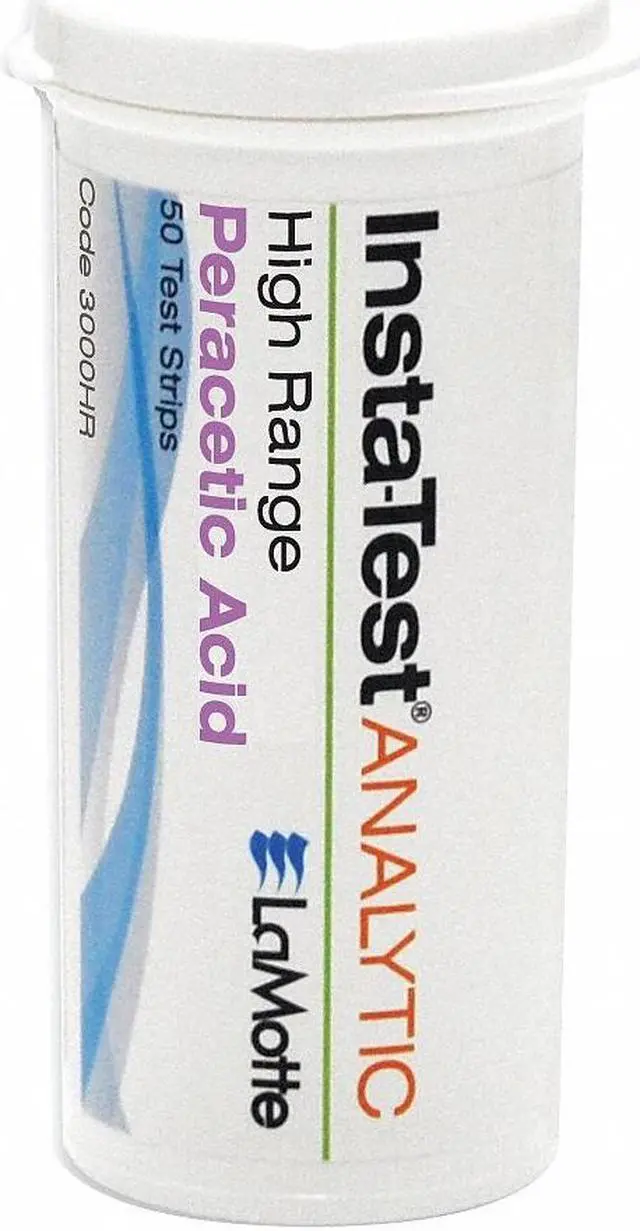 Alt view image 2 of 2 - LAMOTTE 3000HR Test Strip,0 to 1000 ppm Range,50 Tests, PK50