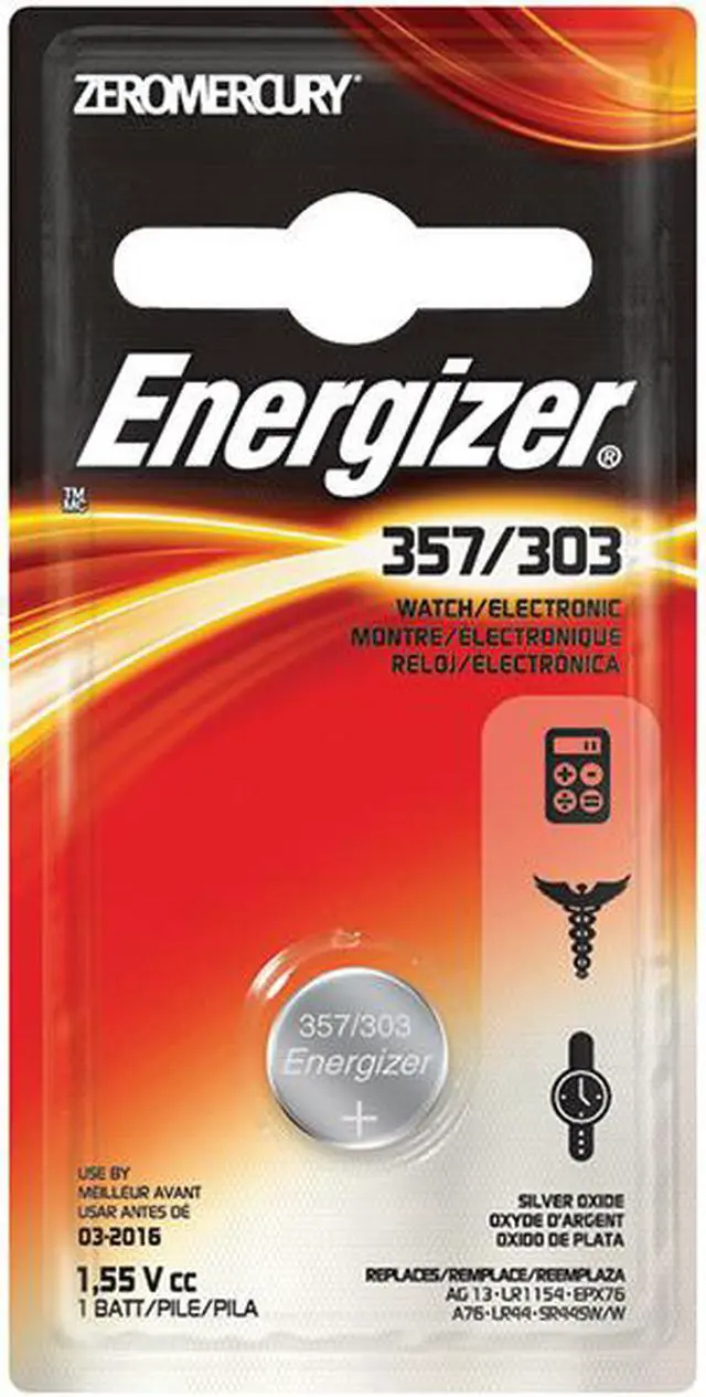 Alt view image 9 of 10 - ENERGIZER-BATTERIES 357BPZ-3 ENERGIZER 357 3V BATTERY 3-PK