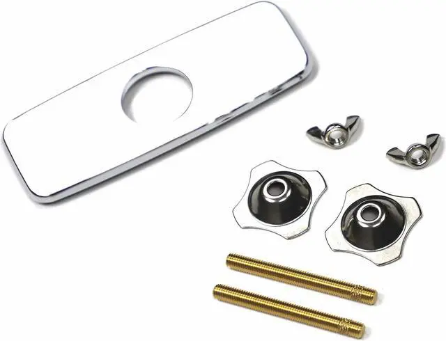 Alt view image 4 of 4 - TOTO THP3158#CP Cover Plate, 4" Size, Polished Chrome