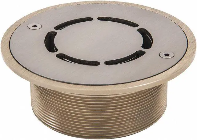 Alt view image 2 of 2 - BESTCARE WHDG-5RD 5 " Nickel Bronze Floor Drain Grate