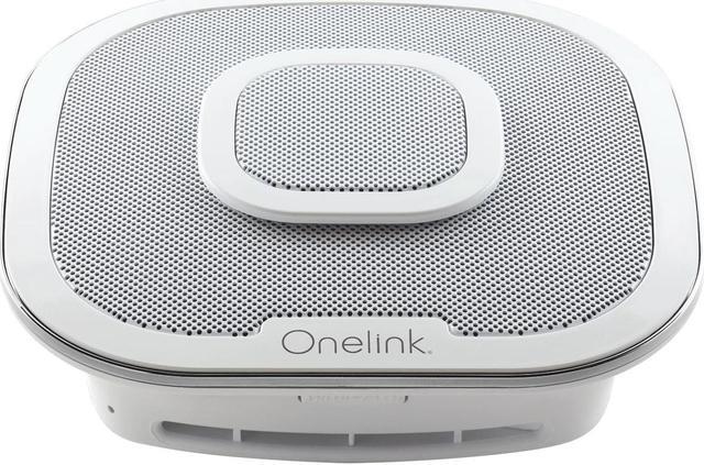 Alt view image 2 of 5 - alexa enabled smoke detector and carbon monoxide detector alarm with premium home speaker | onelink safe & sound by first alert