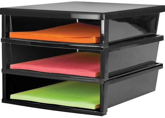 Alt view image 2 of 4 - Storex Quick Stack Literature Sorter/Organizer 61642U01C
