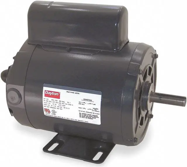 Alt view image 3 of 3 - DAYTON 4K144BB Tool Motor, 2-Shaft, 3/4hp, 1750rpm, 115/230