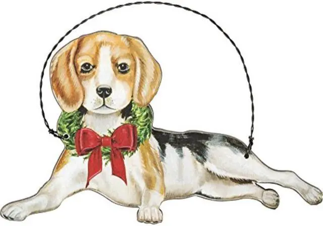 Main image of Primitives by Kathy Ornament - Christmas Beagle Home Decor