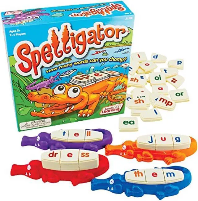 Alt view image 2 of 10 - JUNIOR LEARNING SPELLIGATOR GAME