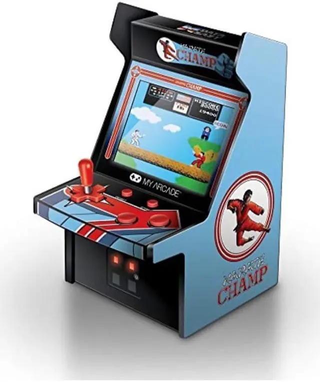 Alt view image 11 of 14 - DREAMGEAR DG-DGUNL-3204 6IN RETRO KARATE CHAMP MICRO ARCADE